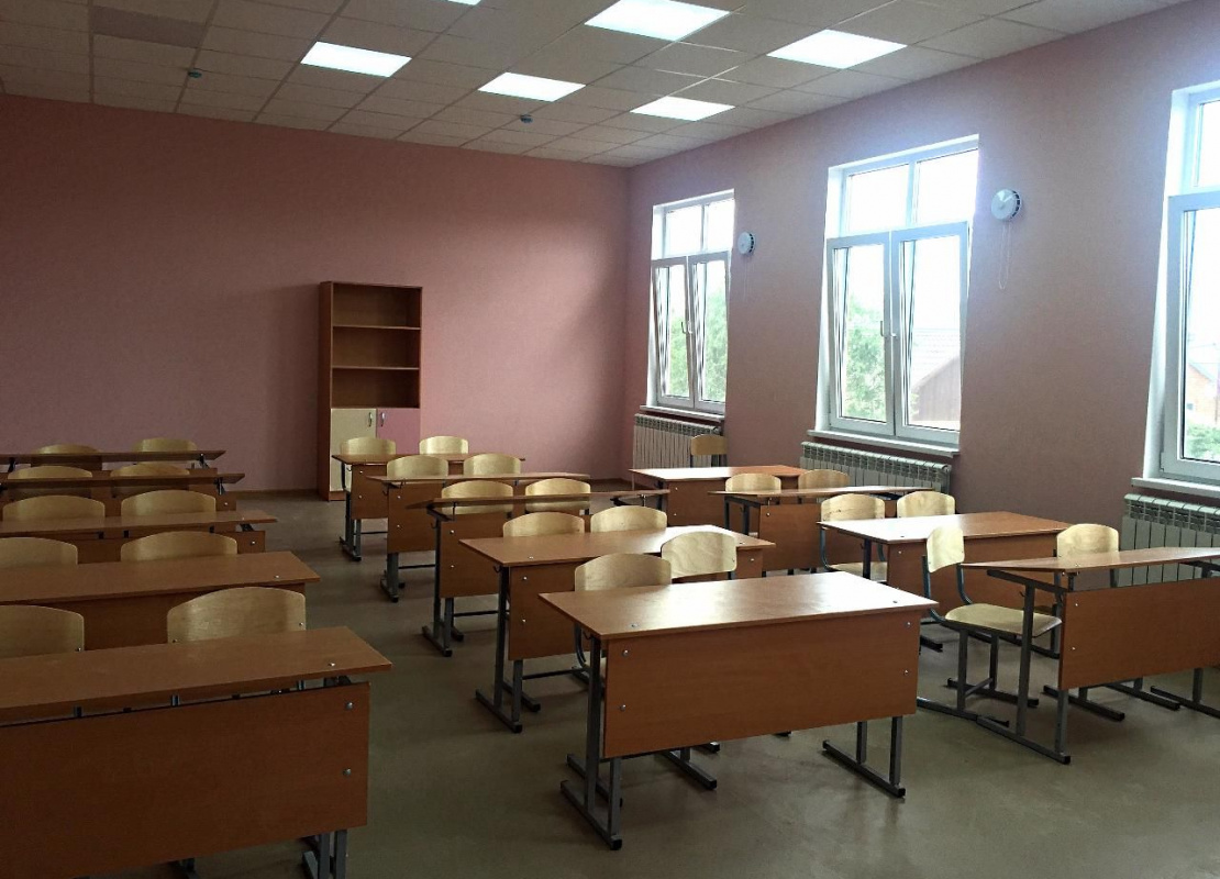 Завершено строительство каркасных зданий школ