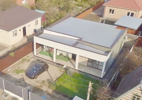 Загородный дом из ЛСТК: 155м²