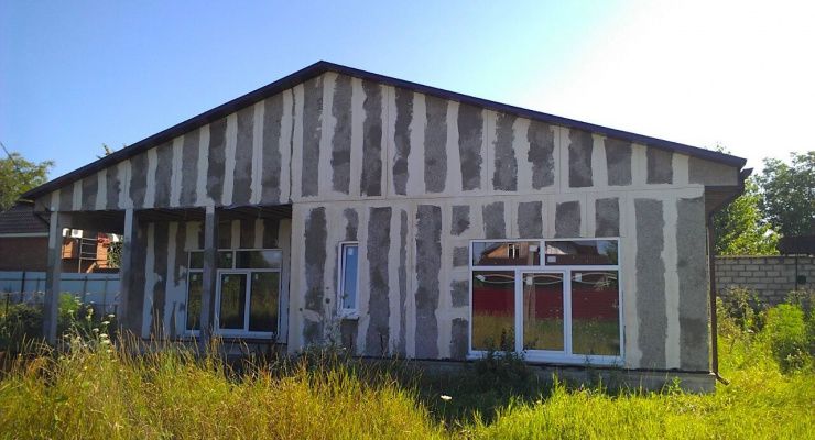 Дом из металлокаркаса в Иркутске: 100м²