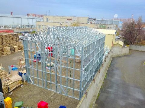 Холодный склад из ЛСТК: 104м²