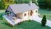 Дом с террасой из ЛСТК: 168м²